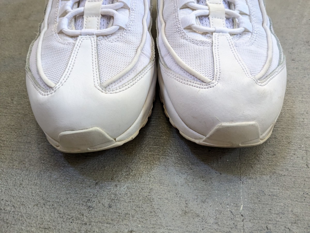 Nike Air Max 95 Essential Shoes Mens 11.5 Triple White Athletic Running Sneakers s-l1600.jpg main image 3