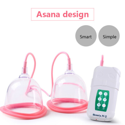 Electric Vacuum Pump Suction Breast Enlargement C/D Cup Breast Lifting Massager