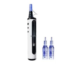 Micro Skin Care Pen Facial Beauty Tool with 10Pcs NN Pins Cartridges Skin Care