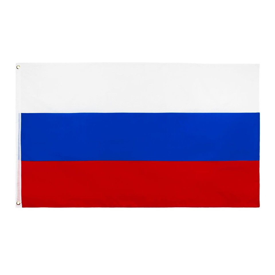 Russia Flag - Vivid Color & Fade Proof - House Decoration Banner