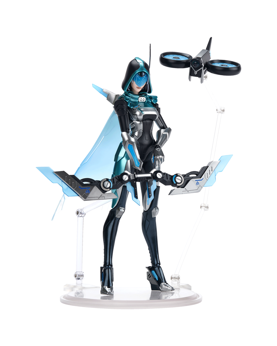 LoL League of Legends APEX PROJECT Ashe 1/8 Action Figure Riot