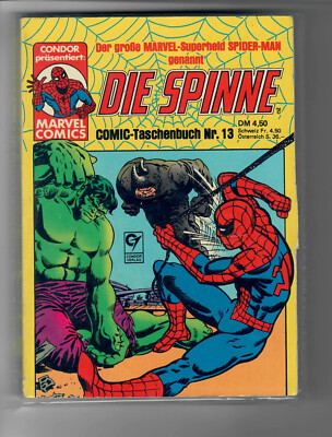 Die Spinne Taschenbuch Nr 13 Z 2-3 Condor.