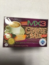 1 BOX OF MX3 COFFEE MIX WITH MANGOSTEEN EXOCARP ( High Source Of Vit C & Calcium