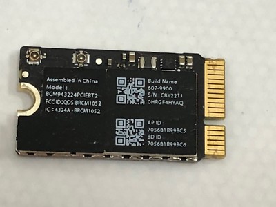 Apple MacBook Air 11''A1370 13''A1369 WiFi Bluetooth AirPort Card BCM943224PCIEBT2