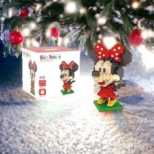 Disney Mini Block Mini Building Brick 3D Cartoon Character Model DIY