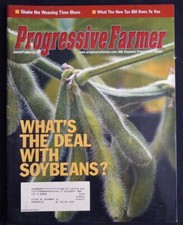 VINTAGE PROGRESSIVE FARMER AUGUST 2001 WHAT'S THE DEAL WITH SOYBEANS?