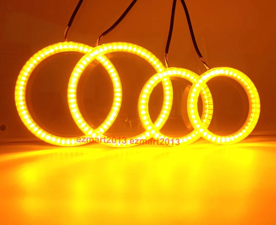 Anillo halo LED Switchback para Volvo S60R V70R 2004-2007 faro intermitente DRL Foto 4 de 4