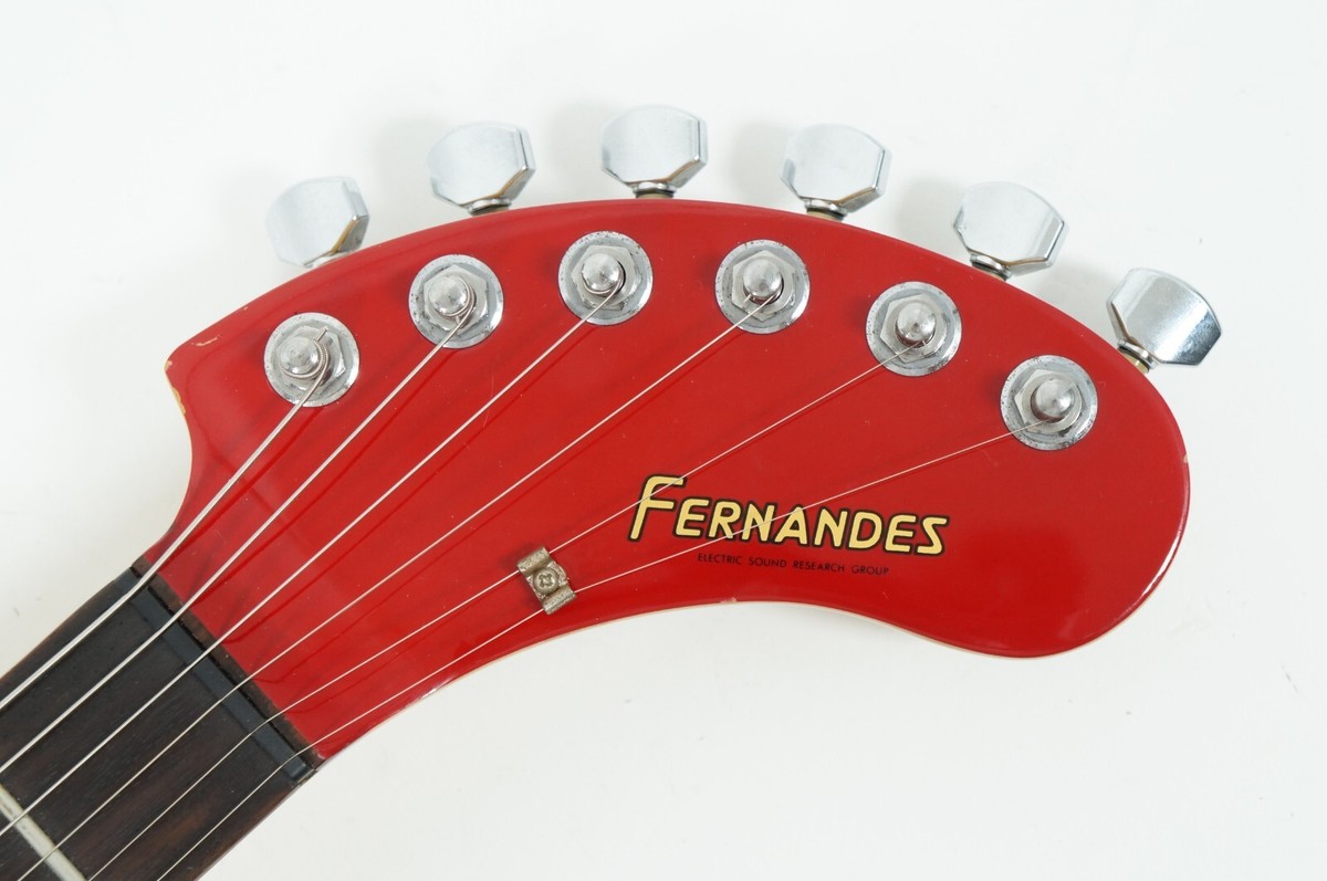 FERNANDES アメリカ国旗デザイン エレキギター ギターケース付き