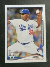 2014 Topps, Los Angeles Dodgers - ONELKI GARCIA (RC) - Cuba