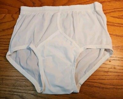 Mens Vintage 1980s Jockey Nylon Brief Size M(32-34) Stark White | eBay