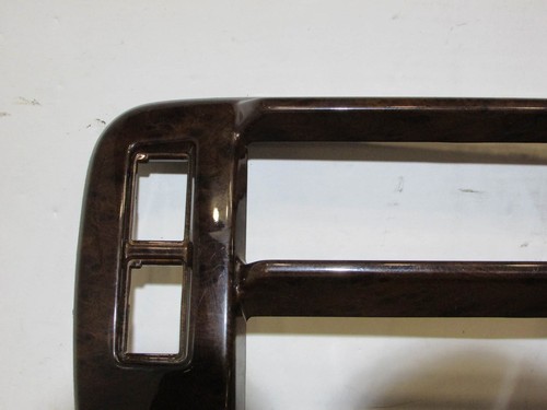 Nissan Patrol Y61 97-04 wood effect centre console stereo surround trim - Picture 3 of 8