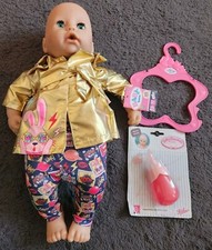 2007 Zapf Cration Interactive Doll Moves Neck & Eyes,makes Noises, Snores ,Read