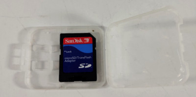 SanDisk Officiel Adaptateur de Carte Micro SD Compatible Nintendo Switch