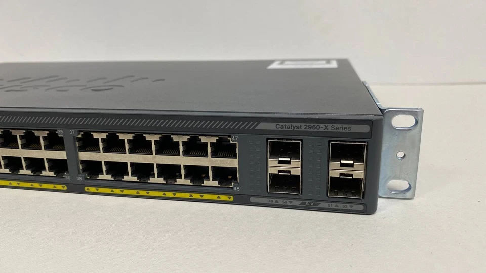 Cisco Catalyst WS-C2960X-48TS-L 2960-X 48 GigE, 4 x 1G SFP, C2960X-STACK - Image 3 of 4
