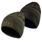 Deerhunter Logo Strickmütze Mütze Wintermütze Freizeit Jagd Jagdmütze Angelmütze