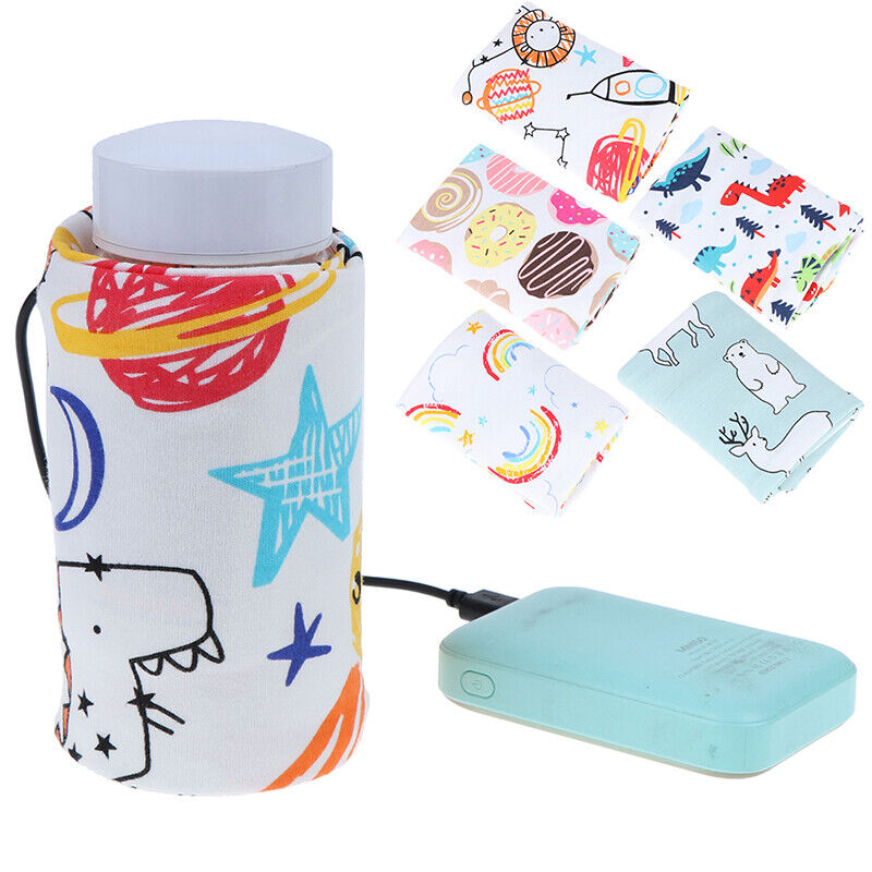 Portable Bottle Warmer Travel Baby Bottle Bag Lightweight Thermal Pouch for Infant  Feeding Bottle with USB Cable - Snatcher