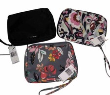 VERA BRADLEY Lighten Up Wipes Pouch Bag Case- 3 Styles  Colors AVAILABLE NWT