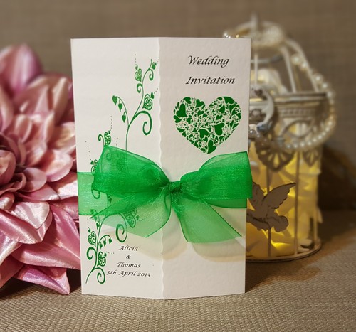 Wedding Invitations - Day Or Evening - Personalised Gatefold -with Envelopes - Picture 12 of 30