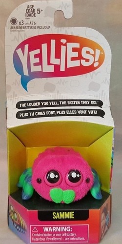 yellies interactive spider