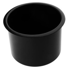 Stainless Steel Cup Drink Holder Storage For Marine Auto Car Truck Rv Black