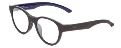 Smith Optics Snare Designer Lesebrille Matt Rauchgrau Blau Rund 51mm