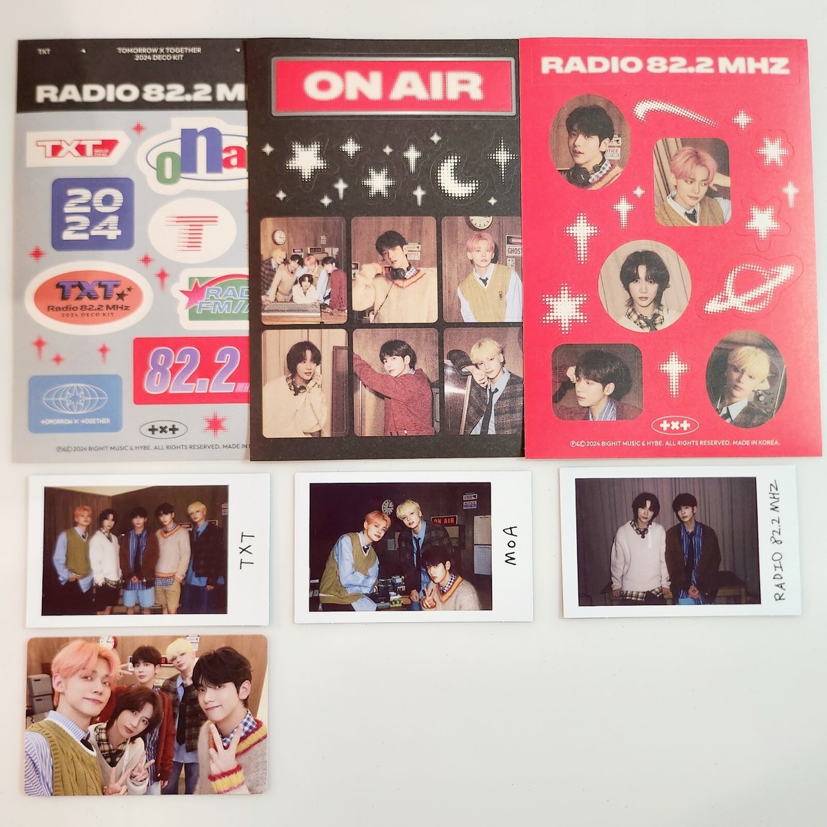 TXT - 2024 DECO KIT POB PHOTOCARD, MEMBER SET (1pc+Instant photo+