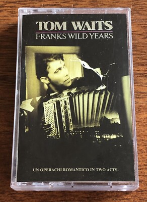 Vintage Rare 1987 Tom Waits Franks Wild Years Cassette Tape