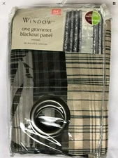 Simply Window Mystique ONE Grommet Blackout Window Panel 54" x 84"