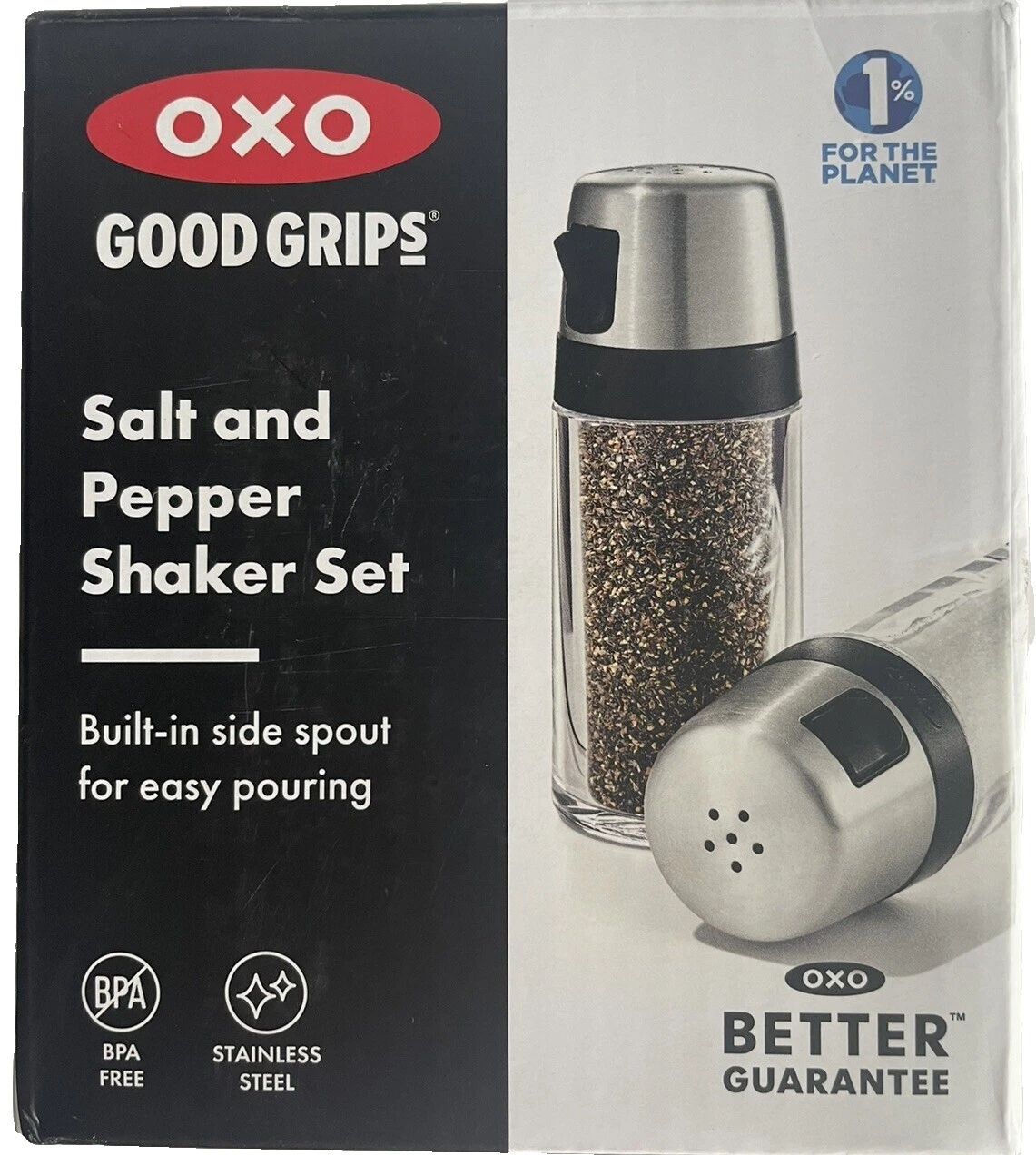 Sales OXO Salt & Pepper y pimenteros