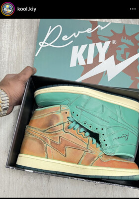 Size 10 Air Kiy Reves Paris / Air Kiy / Kool Kiy / 85/ Freshmen Blue Size 10  main image 2