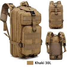 45L Military Tactical Backpack Large Army Men 3 Day Assault Pack Molle Rucksacks
