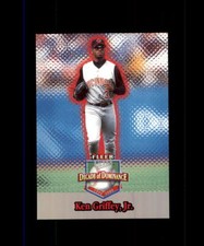 KEN GRIFFEY JR. CINCINNATI REDS BASEBALL CARD FLEER 2001 DECADE OF DOMINANCE #4