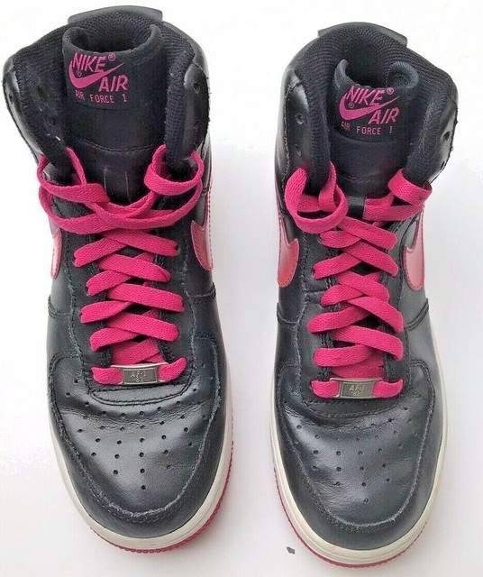 pink and black af1