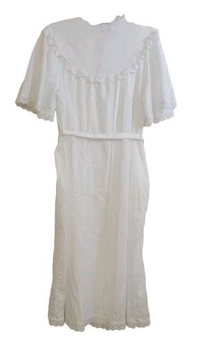 Vintage Gilead White Nightgown G6174 Small And Robe G3473 Medium Peignoir Set - Picture 2 of 19