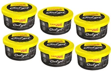 California Scents Cool Gel Ice Scent - The Best Car Air Freshener, 6 Packs