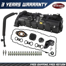 Valve Cover w/ Gasket &Cap& Hose for BMW E70 E82 E90 E91 X3 X5 128i 328i 528i Z4