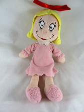 Dr.Seuss Cindy Lou Who 11" Plush Doll Aurora toys 15906