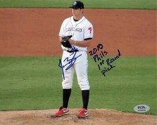 Jesse Biddle signed 8x10 photo PSA/DNA Philadelphia Phillies Autographed