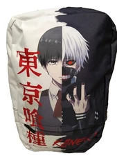 Tokyo Ghoul Backpack w/Laptop Sleeve Ken Kaneki Black White Bioworld