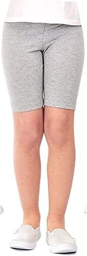 Pack of 3 Kids Cycling Shorts Girls Sports Dance Breathable School P.E Plain - Picture 13 of 23