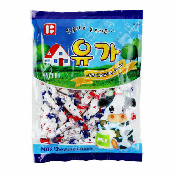 Korean Famous Milk Chewing Candy 600g Snack Nutricious Soft Condensed