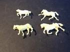 OO gauge U K Saddled horses 4 no