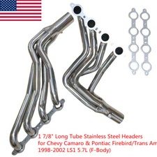 1 78 Long Tube Headers Fit Camaro Pontiac Firebirdtrans Am 98-02 Ls1 5.7l 