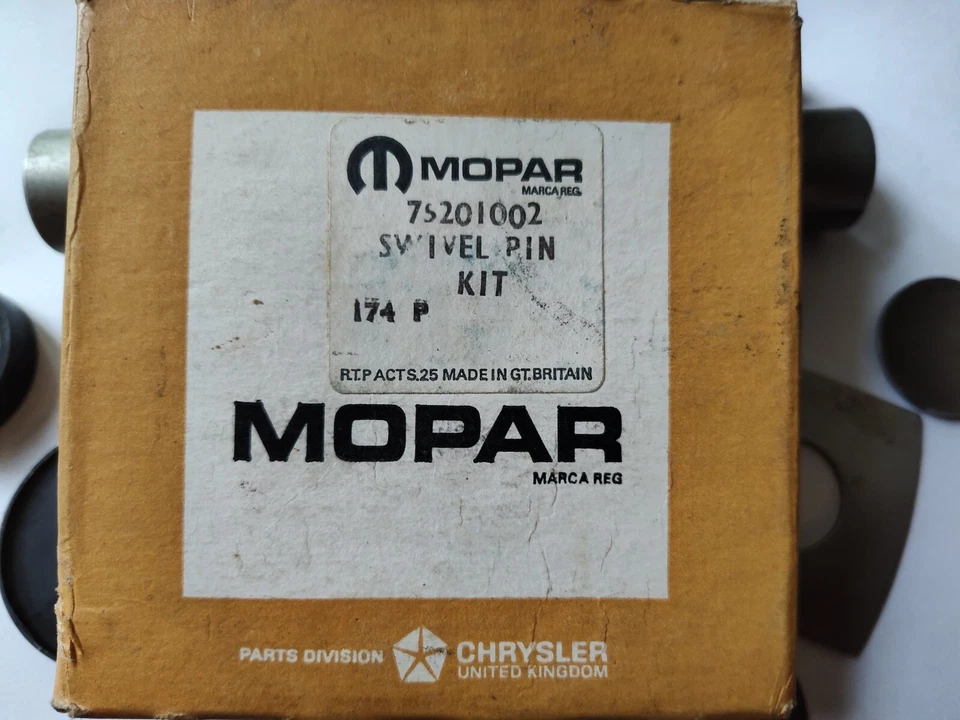 KIT DE PASADOR GIRATORIO HUMBER SUPER SNIPE HAWK IMPERIAL FRONT KING PIN SIN PIN Foto 2 de 3