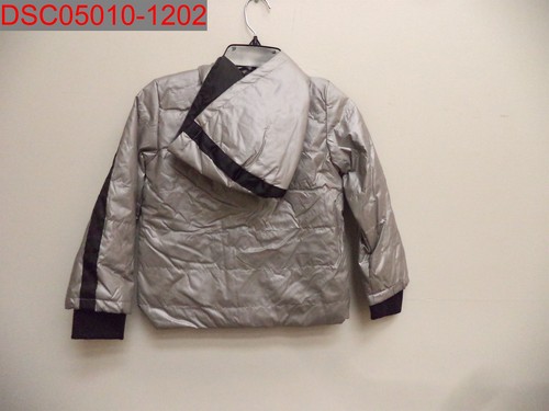 NWT- Sovereign Code Boys Metallic Silver Black Troy Jacket, Size 5, 190920252638 - Picture 2 of 6