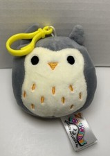 Squishmallows Hoot The Owl Clip On 3.5" Plush Soft Toy