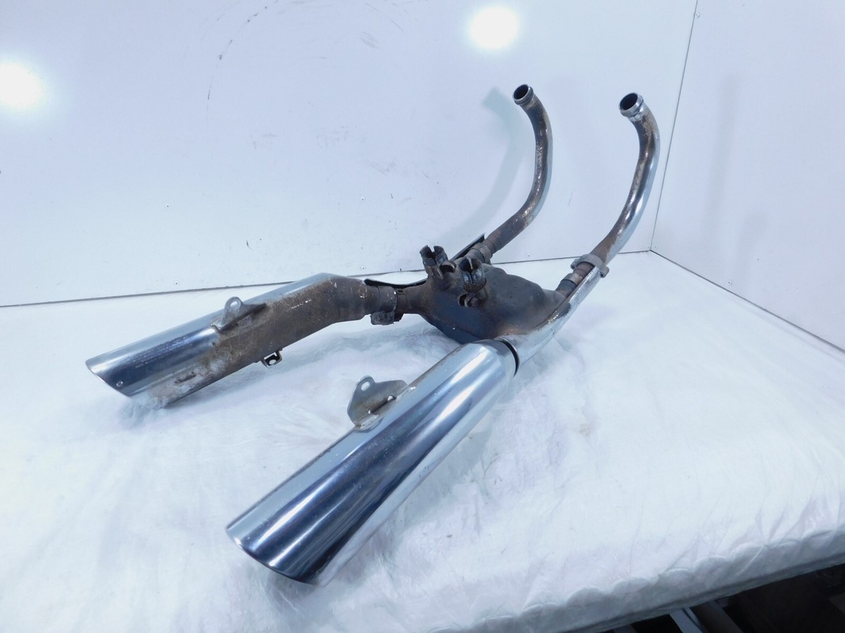 1984-85 Honda VF500C Magna V30 500 Left/Right Exhaust Muffler 