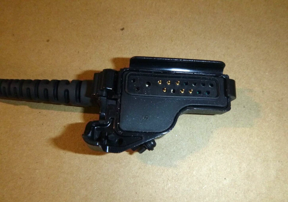 Motorola jedi SCCv1.1 Audio Cable W/8Pin Circular Mil Connector 5995-01-685-5498 - Image 2 of 4