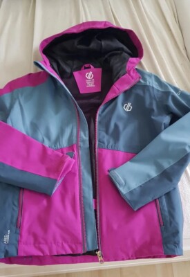 In The Lead III recycelte wasserdichte Jacke für Kinder | Rosa Blau Gr. 140 NEU
