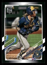 Ben Gamel Milwaukee Brewers 2021 Topps Black #458 SN /70